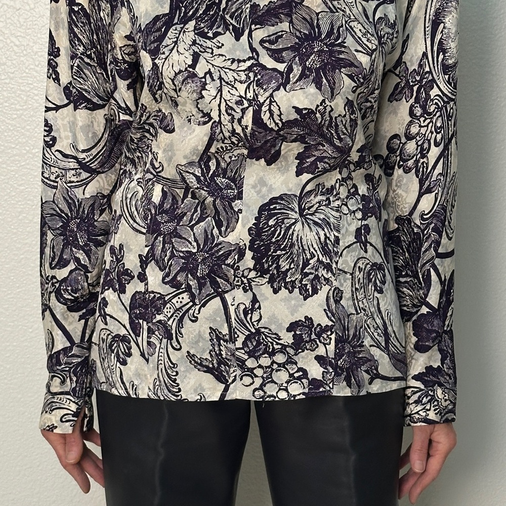 Vintage Gianfranco Ferre Silk Blouse